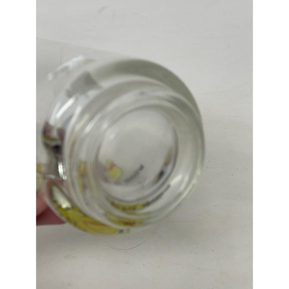Vintage Winnie The Pooh Disney Large Glass Mug Footed 5.5" Excellent - Picture 5 of 6